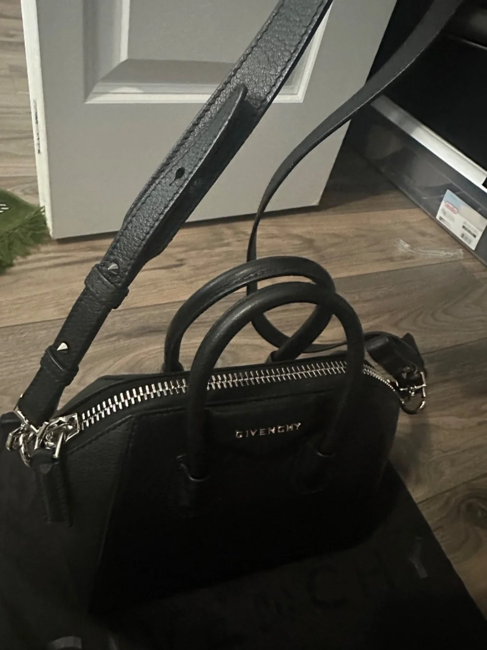 Givenchy Mini Antigona (black with silver hardware) - Picture 9 of 10